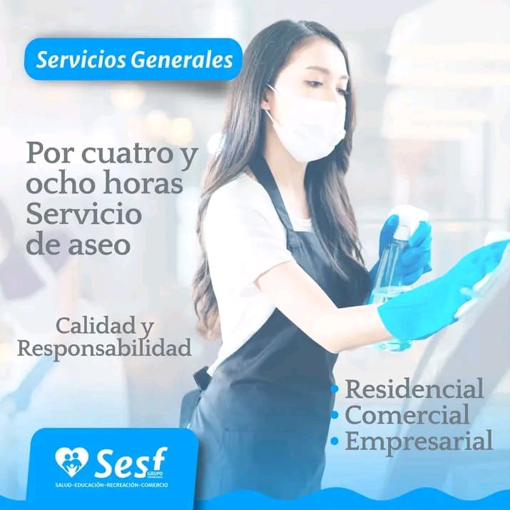 Servicios generales de aseo SESF