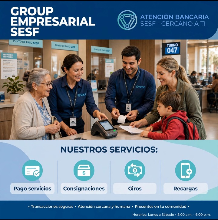 Atención bancaria cercana SESF
