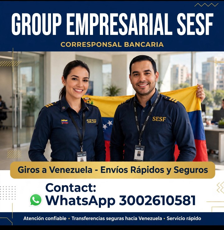 Giros a Venezuela SESF, envíos rápidos y seguros