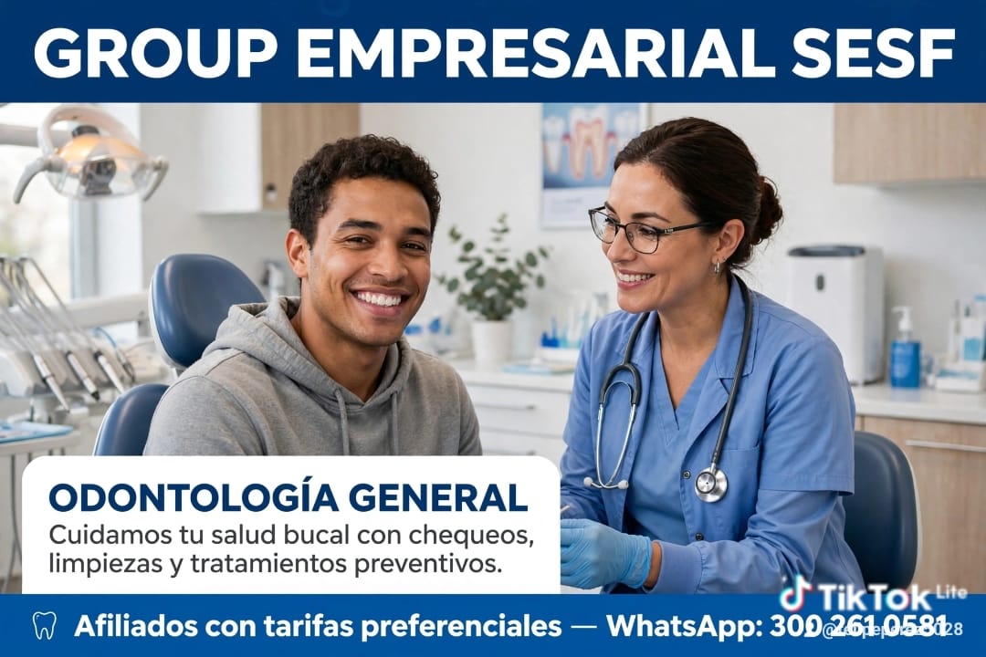 Odontología general SESF, cuidamos tu salud bucal