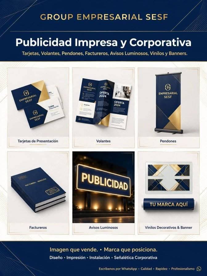 Publicidad impresa y corporativa SESF