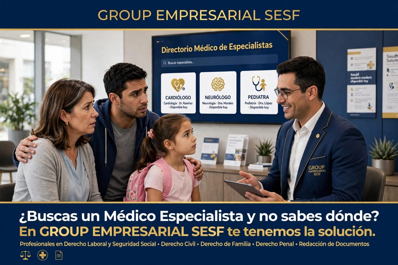 Directorio médico de especialistas SESF