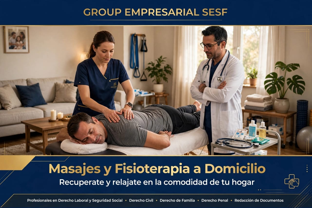 Masajes y fisioterapia a domicilio SESF