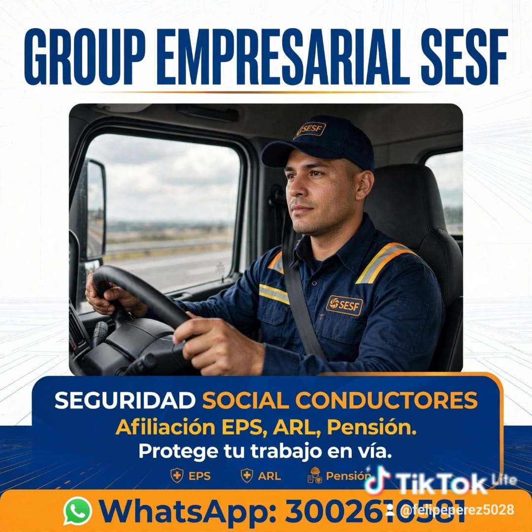 Seguridad social para conductores SESF