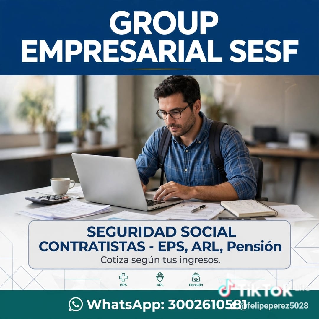 Seguridad social para contratistas SESF