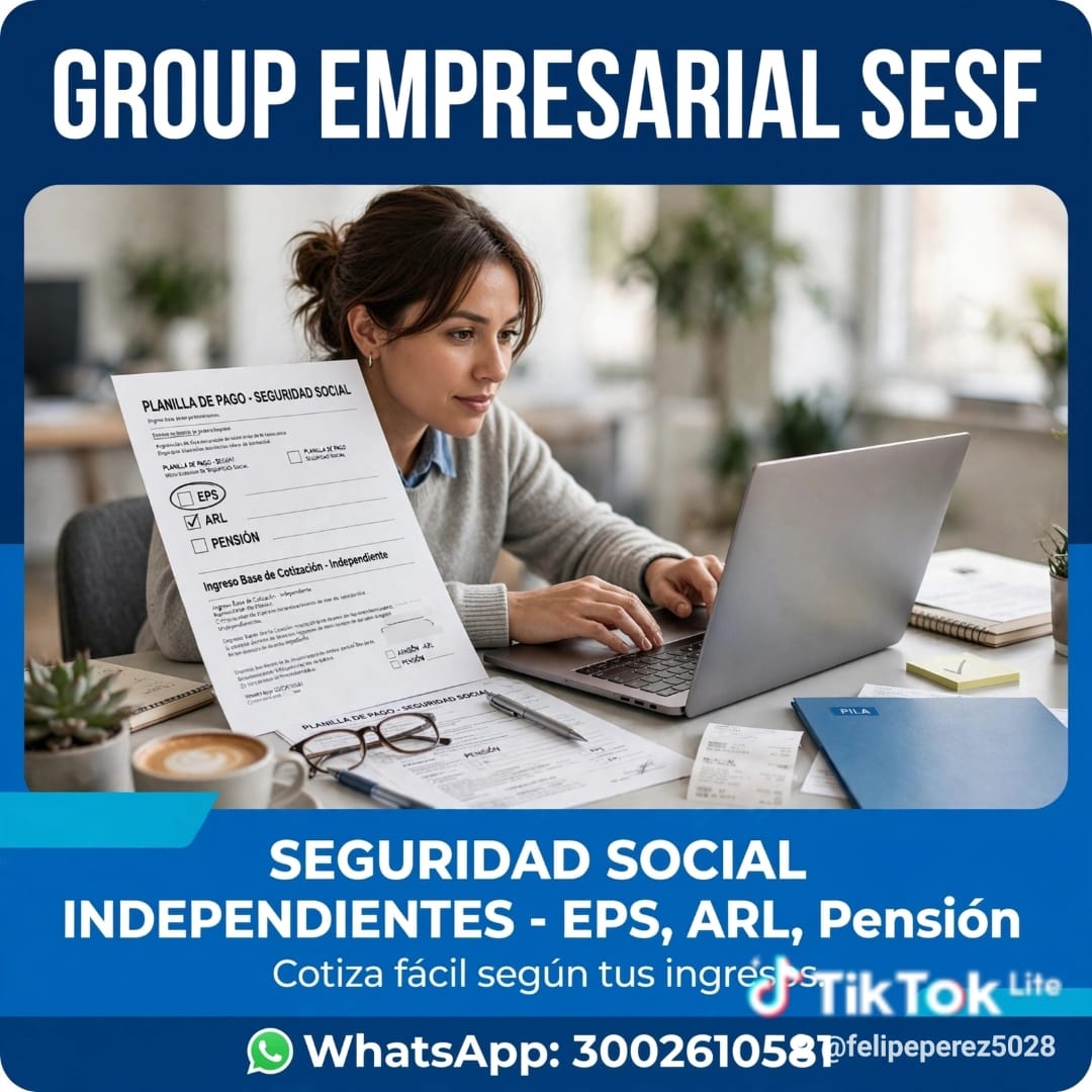 Seguridad social para independientes SESF