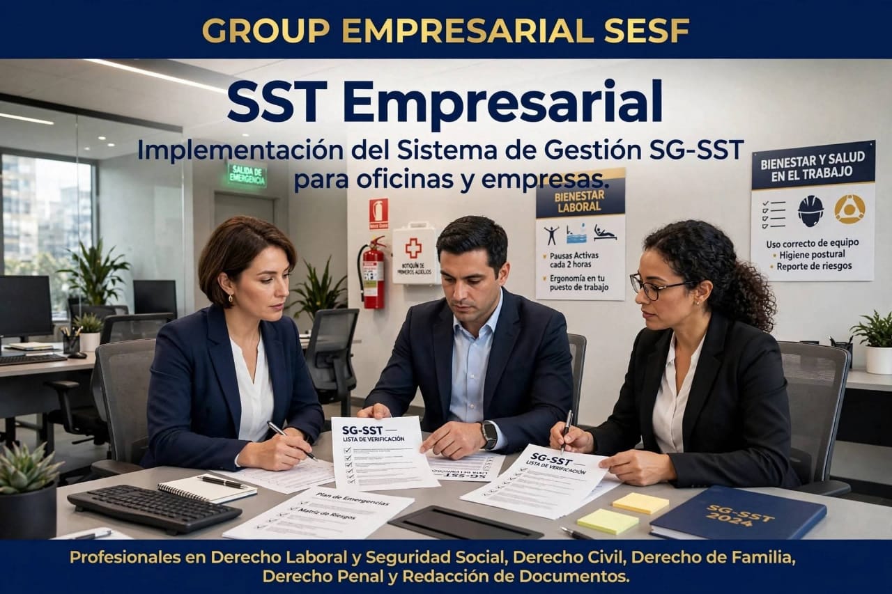SST Empresarial SESF, bienestar y salud en el trabajo